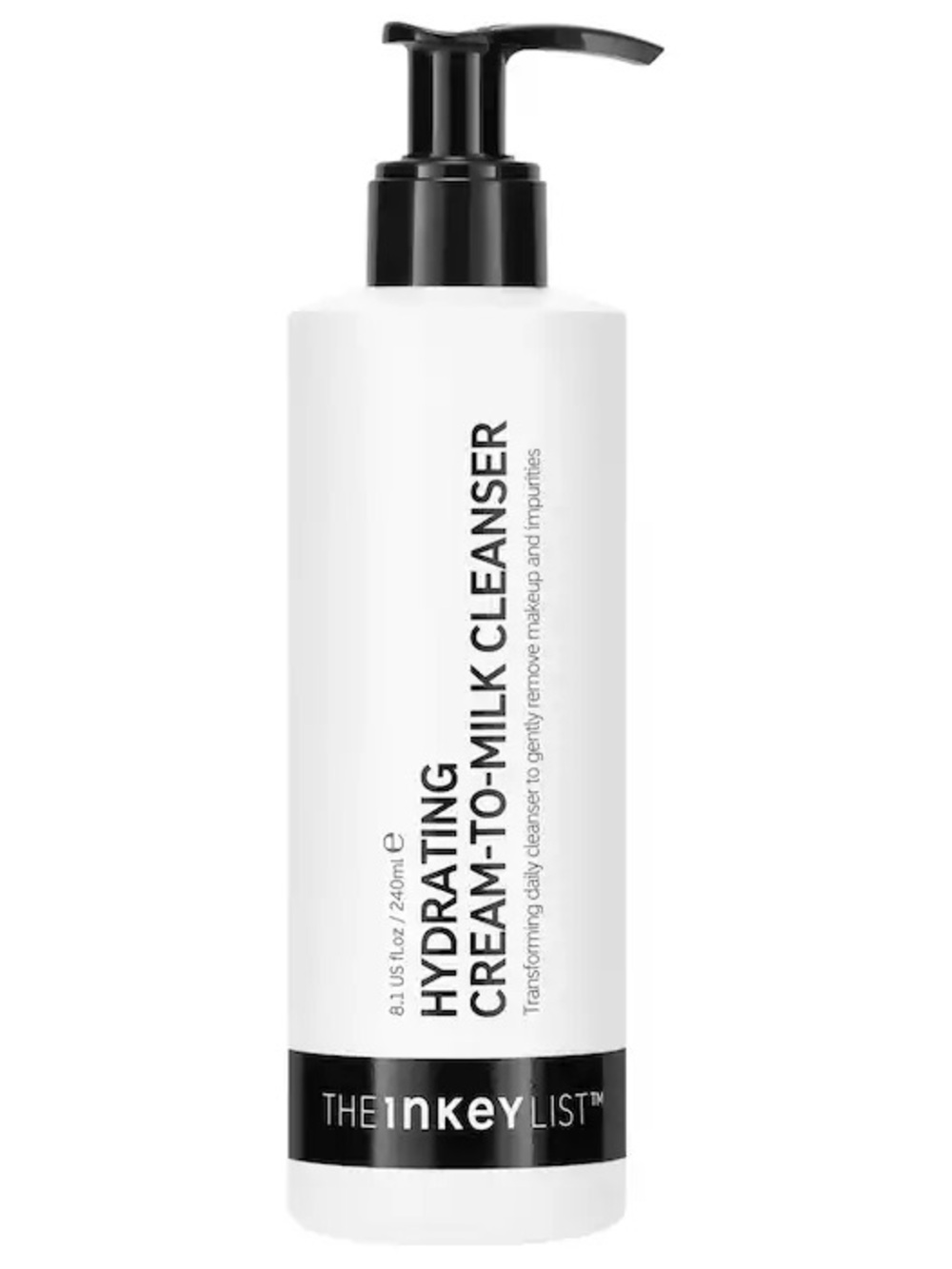 The INKEY List Hydrating Cream-To-Milk Cleanser with Hyaluronic Acid *